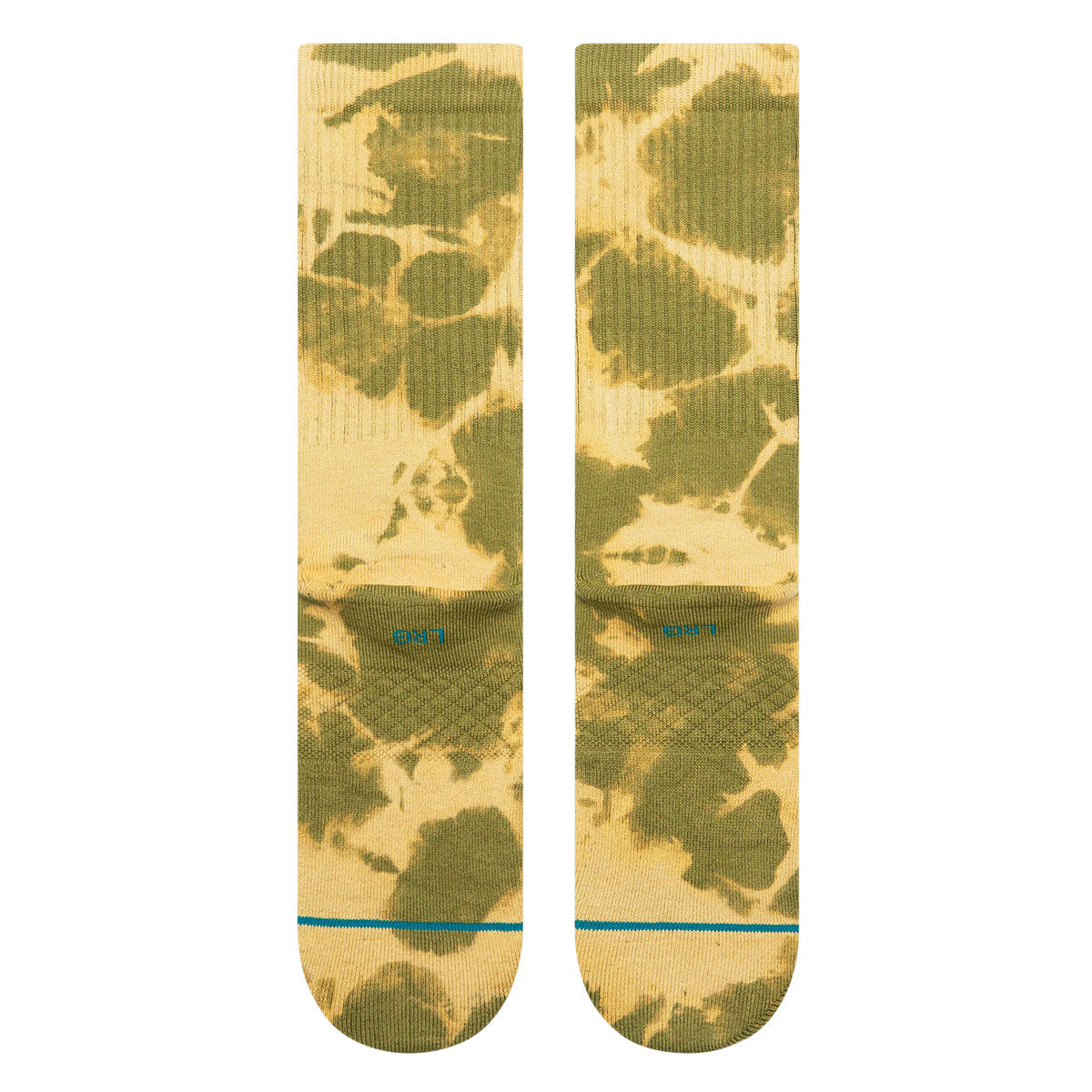 Stance Spotty Dye Crew Socks - Olive image 3