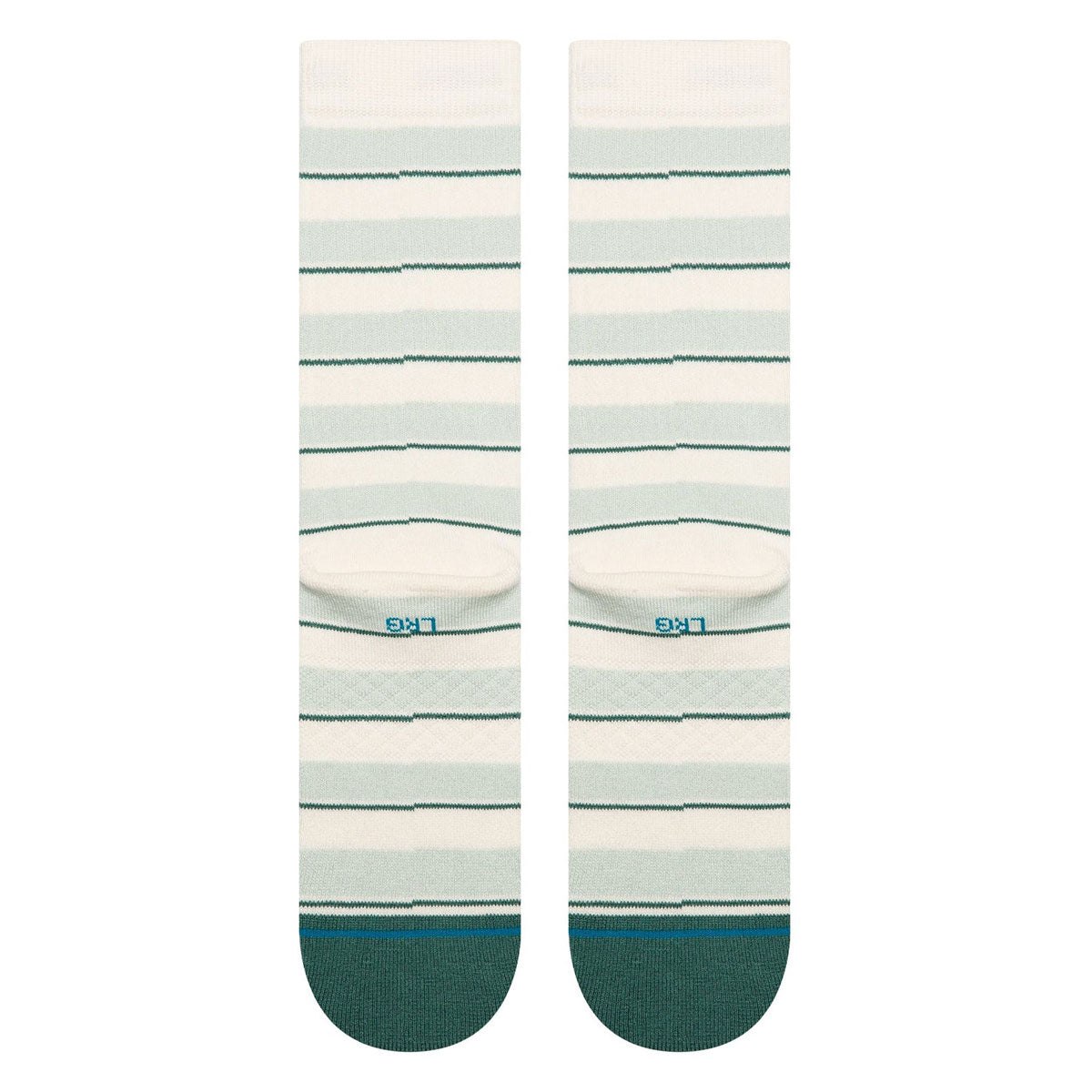 Stance Striped It Crew Socks - Teal image 3