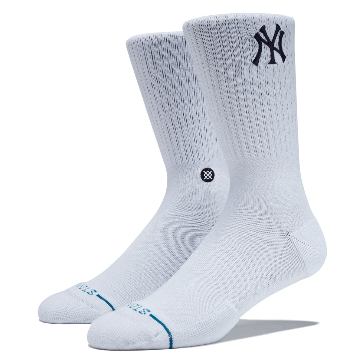 Stance New York Yankees Crest Socks - White image 1