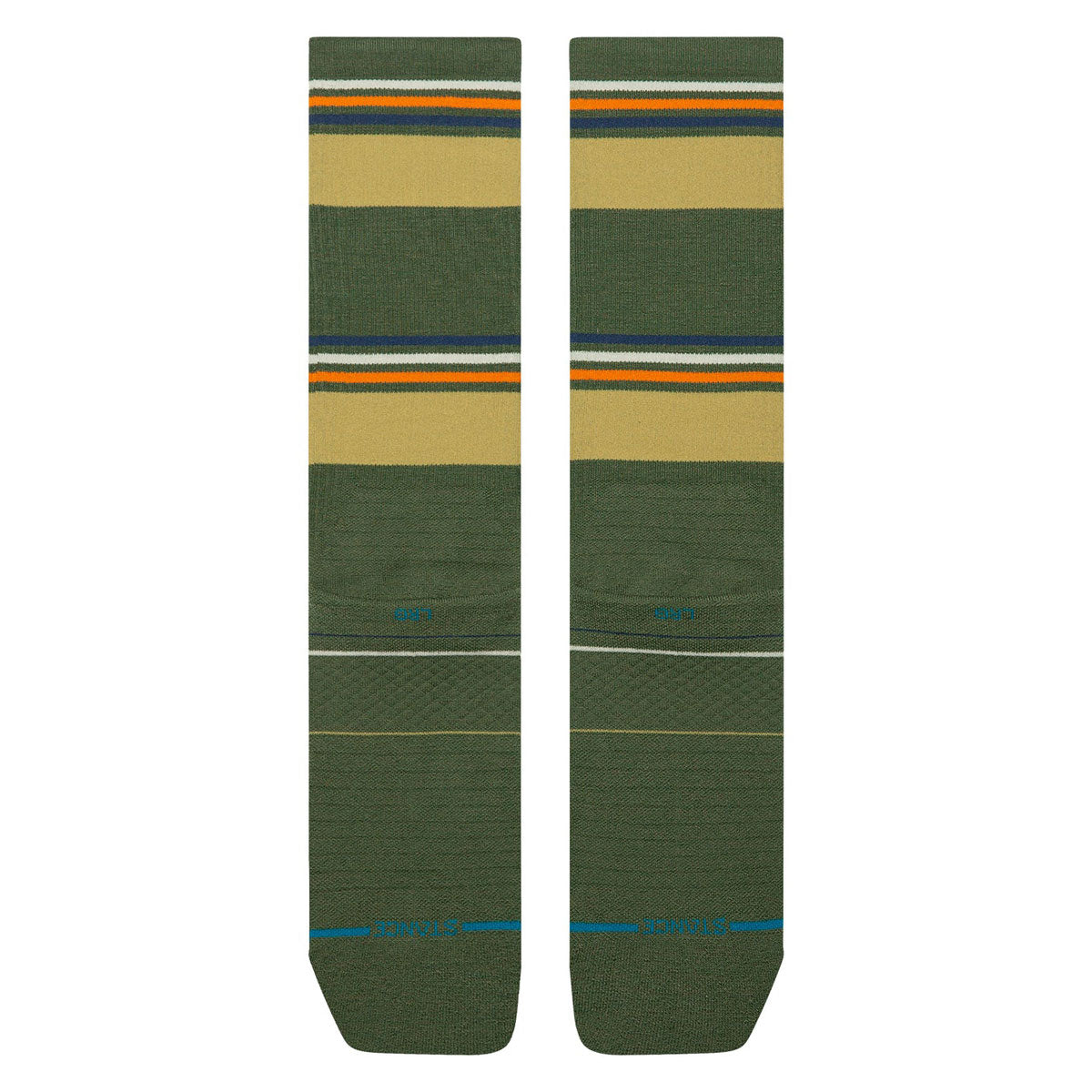 Stance Walton Hike Light Crew Socks - Green image 3