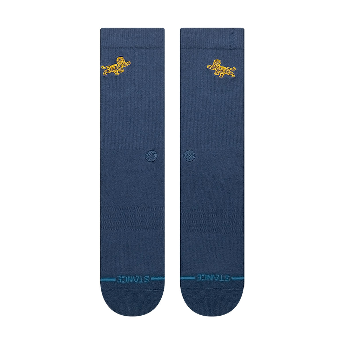 Stance Stripes Crew Socks - Navy image 2