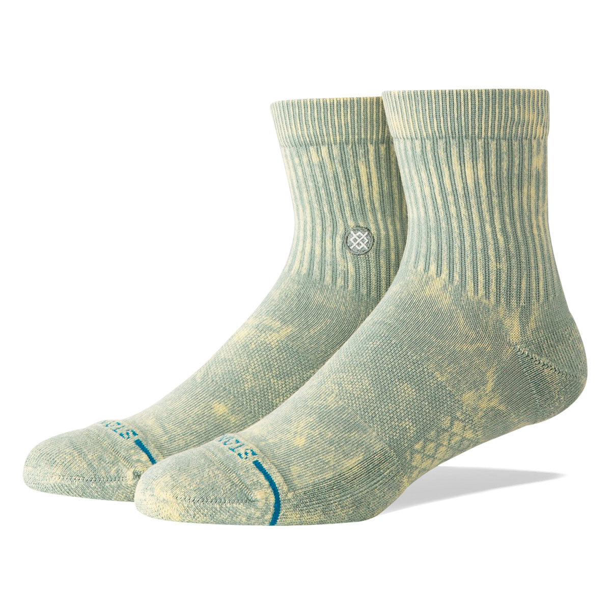 Stance Icon Wash Quarter Socks - Iceberg image 1