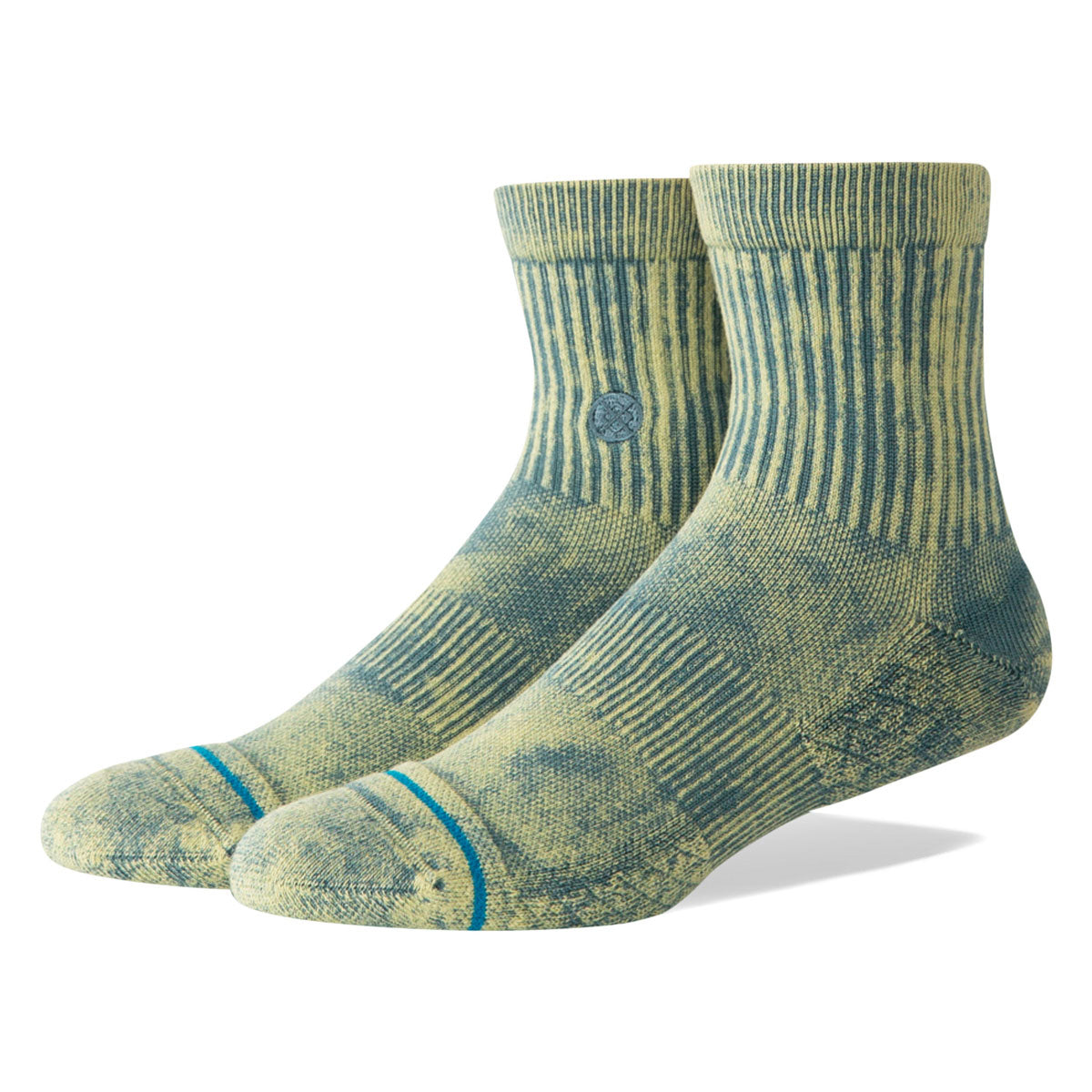 Stance Signature Wash Quarter Socks - Atlantic image 1