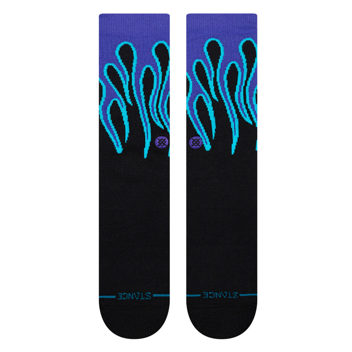 Stance Amethyst Crew Socks - Black image 2