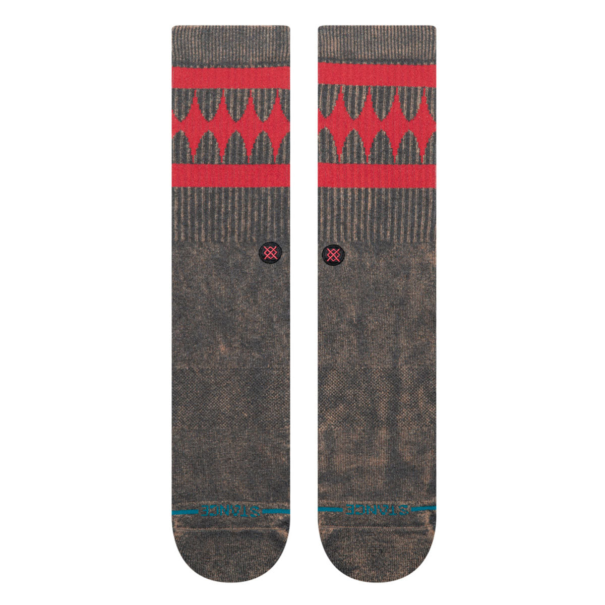Stance Bad Company Crew Socks - Charcoal image 2