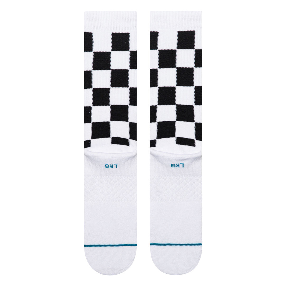 Stance Dance Floor Crew Socks - White image 3