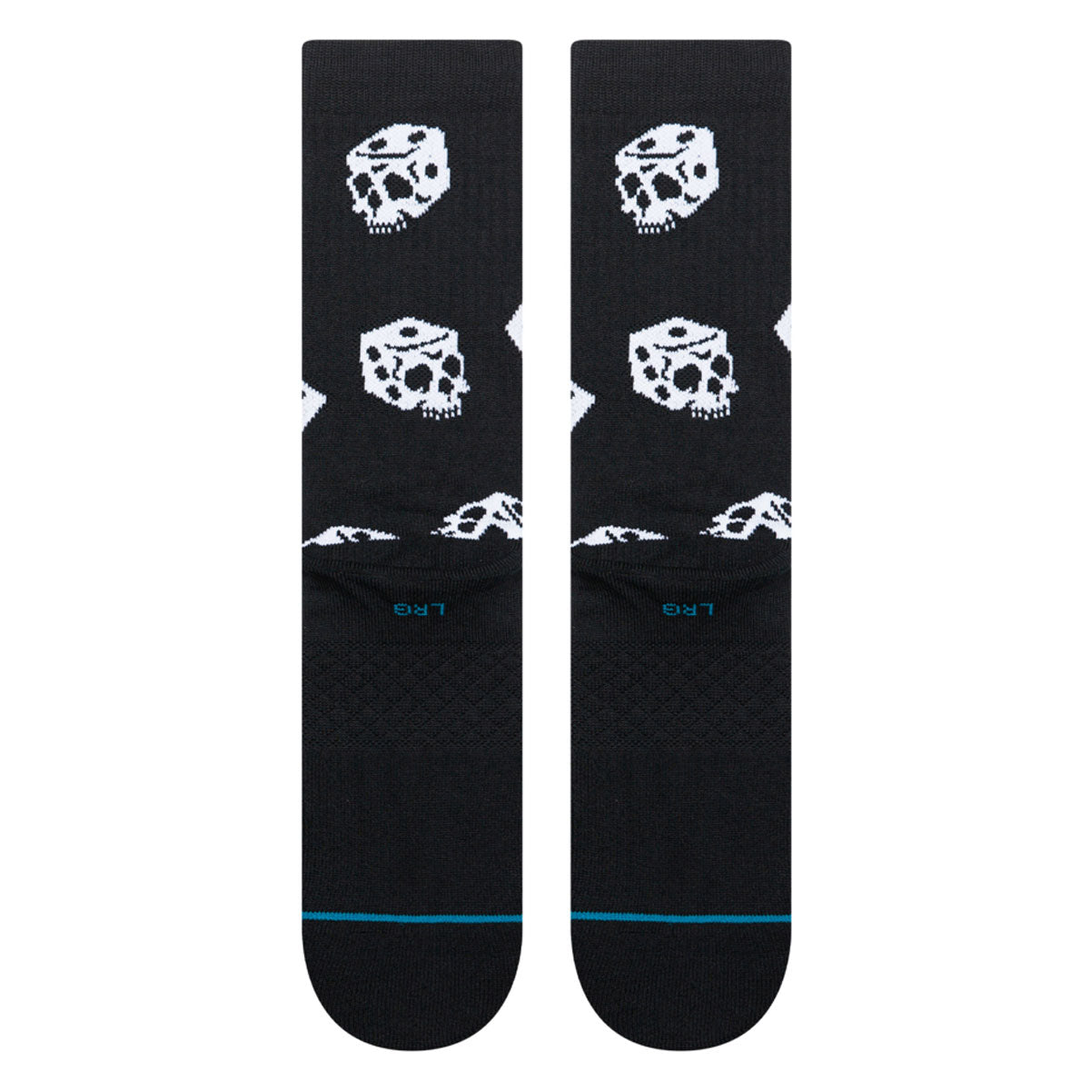 Stance Die Up Crew Socks - Black image 3