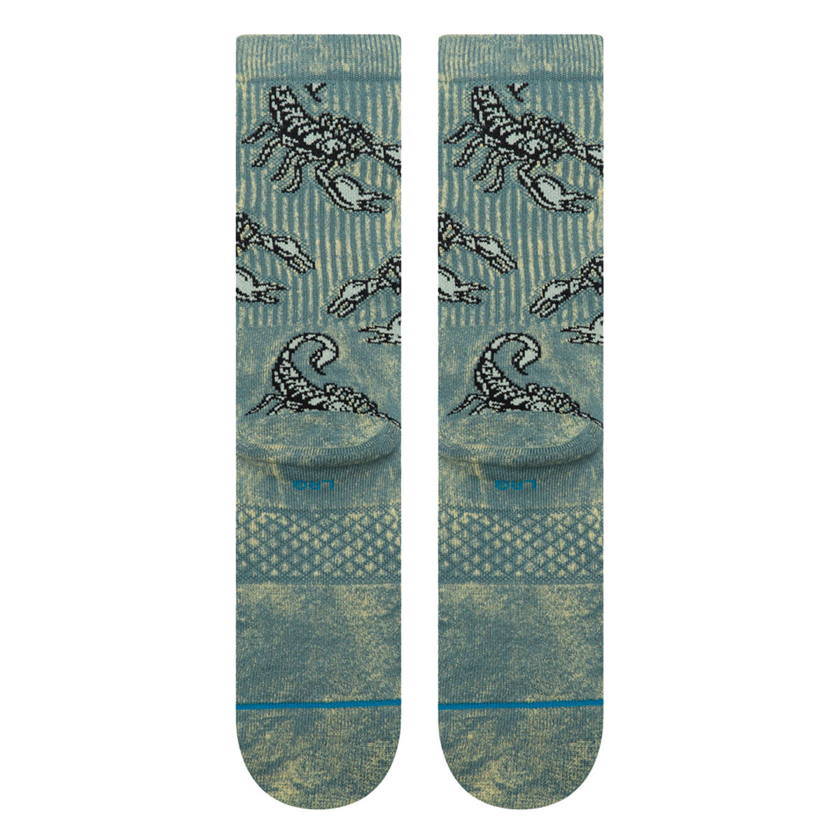 Stance Scorpio Crew Socks - Atlantic image 3