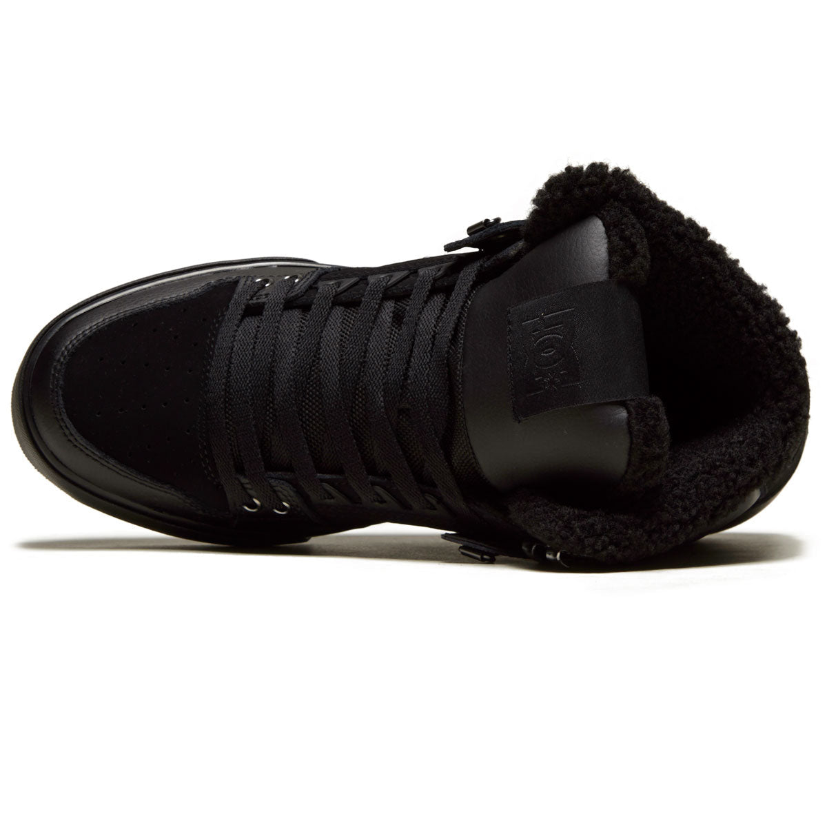 DC Pure High-top Wc Winter Shoes - Black/Black/Black image 3