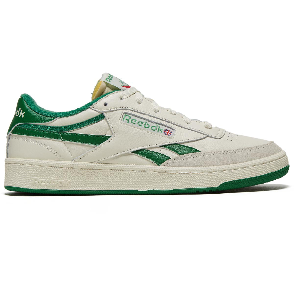 Reebok Club C Revenge Vintage Shoes - Chalk/Paper White/Glen Green image 1