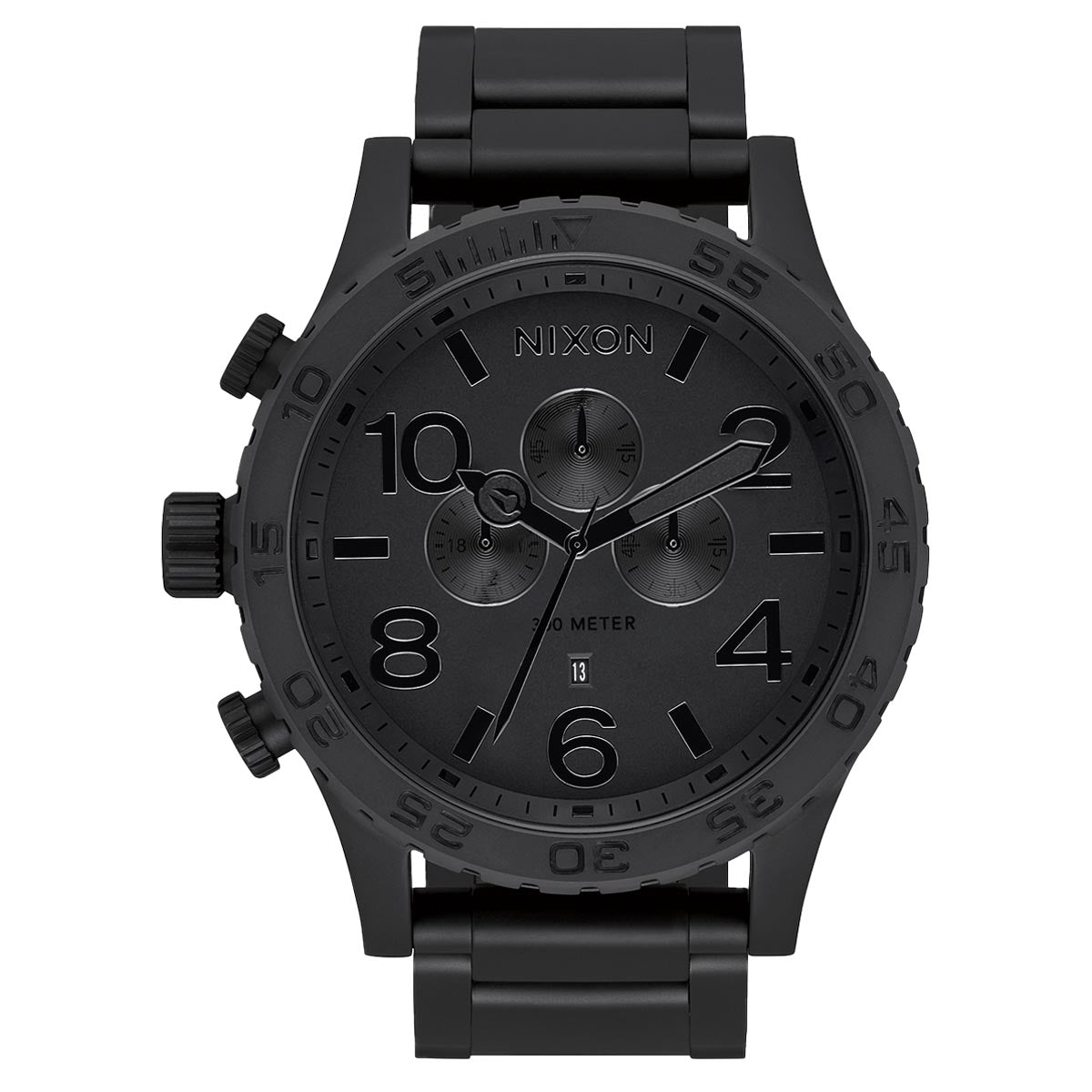 Nixon 51-30 Chrono Watch - Black/Black image 1