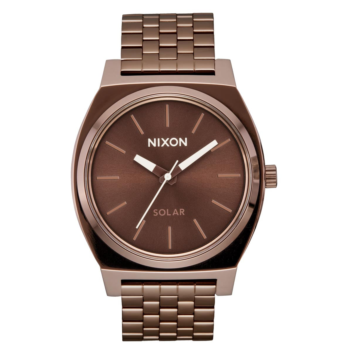 Nixon Time Teller Solar Watch - Chocolate/Cappuccino image 1