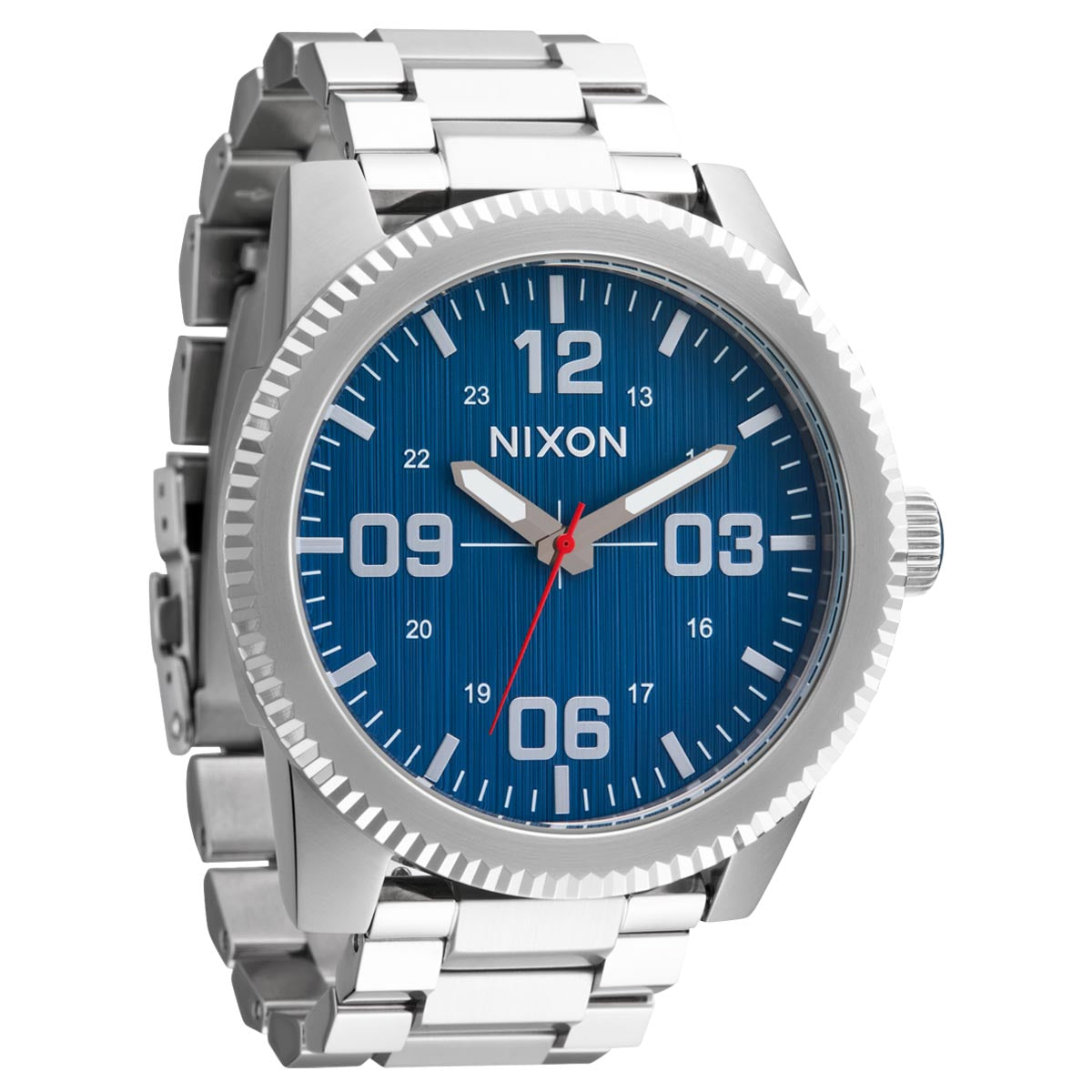 Nixon Corporal SS Watch - Silver/Indigo image 3