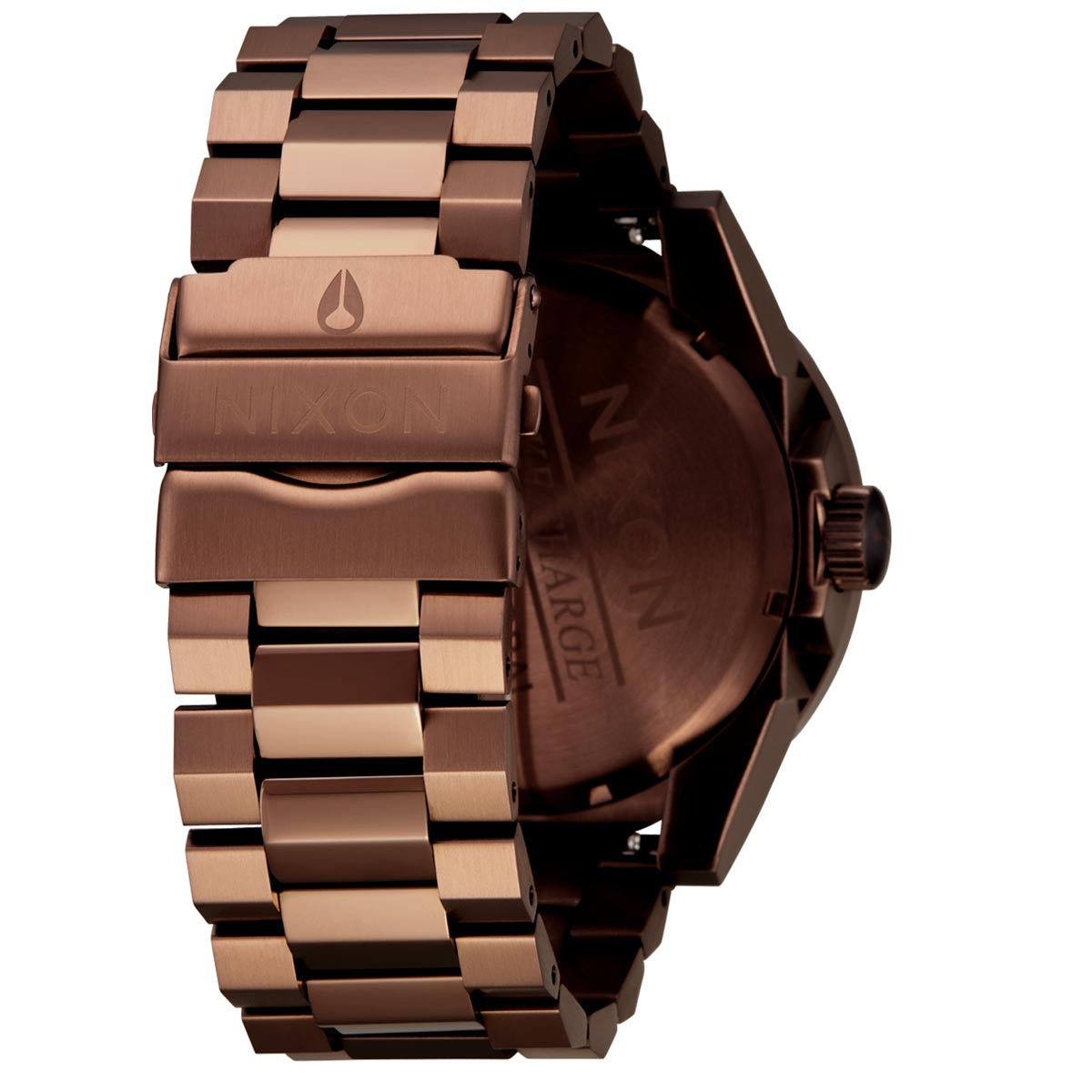 Nixon Corporal Stainless Steel Watch - Chocolate/Dark Roast image 4