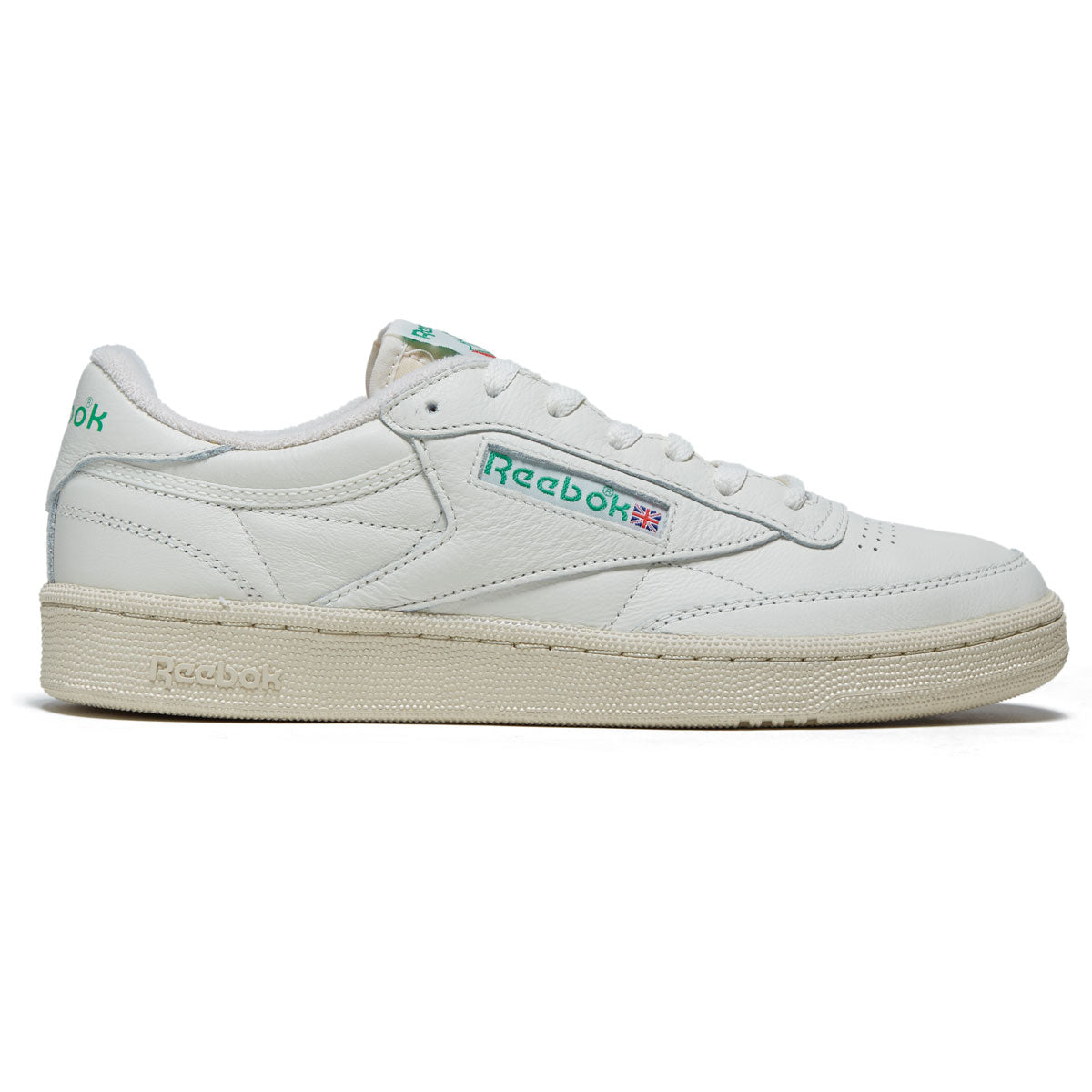 Reebok Club C 85 Vintage Shoes - Top Chalk/Paper White/Glen Green image 1