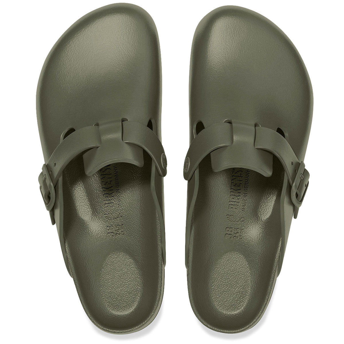 Birkenstock Womens Boston EVA Sandals - Khaki image 3
