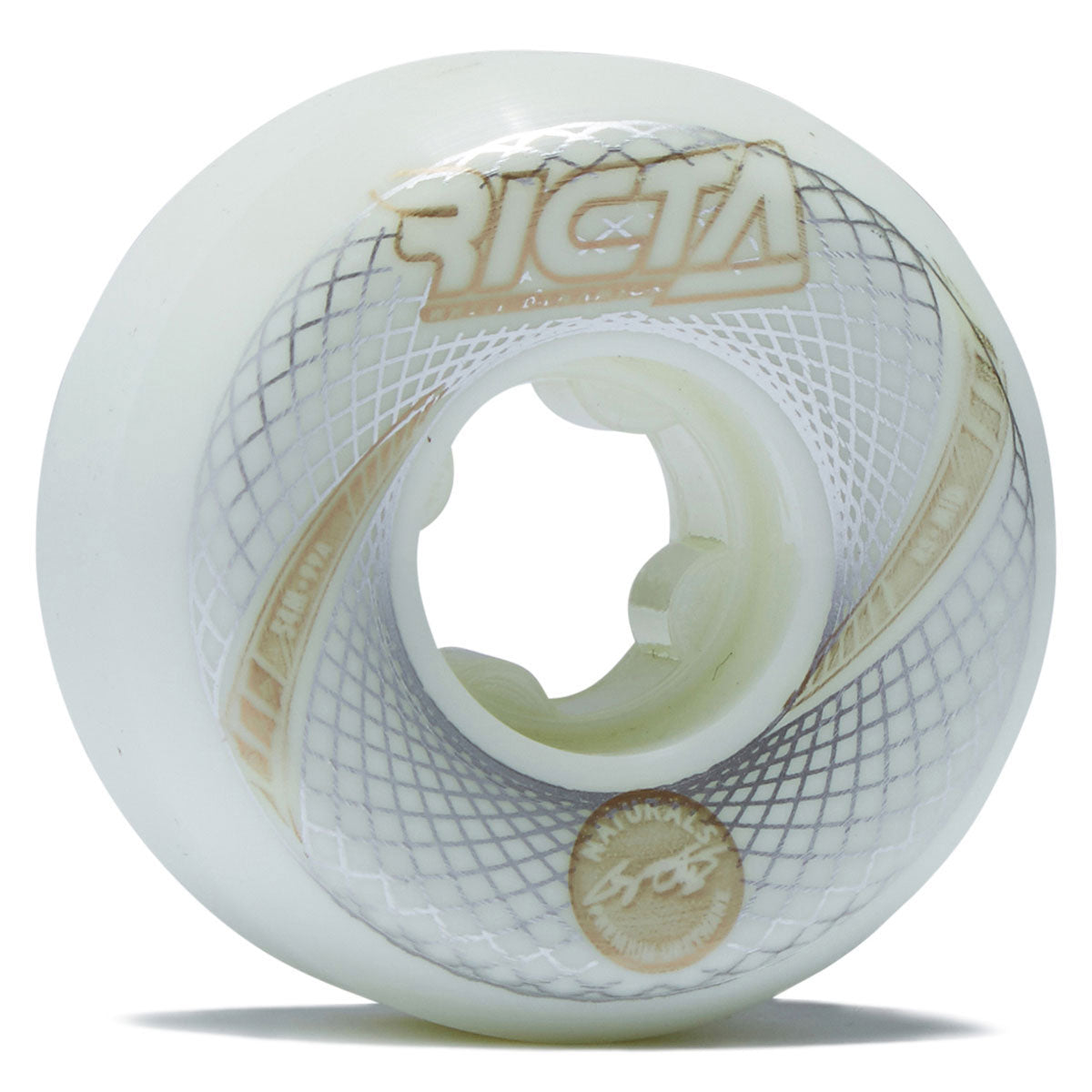 Ricta Ortiz Vortex Naturals Mid 99a Skateboard Wheels - White - 54mm image 1