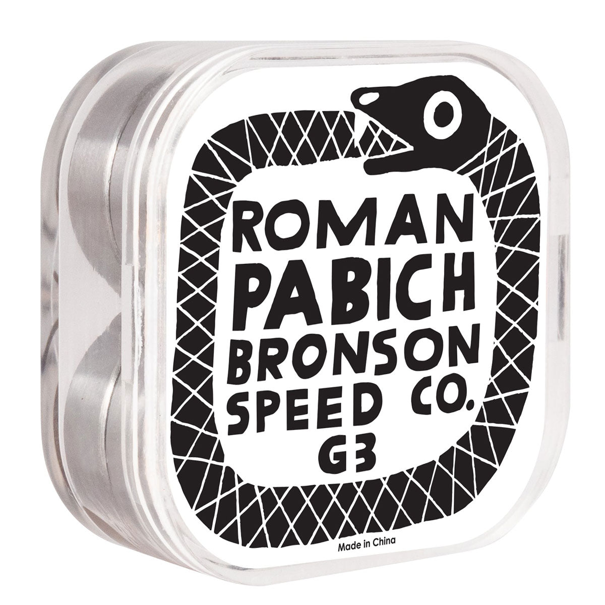 Bronson Roman Pabich Pro G3 Bearings - White image 1