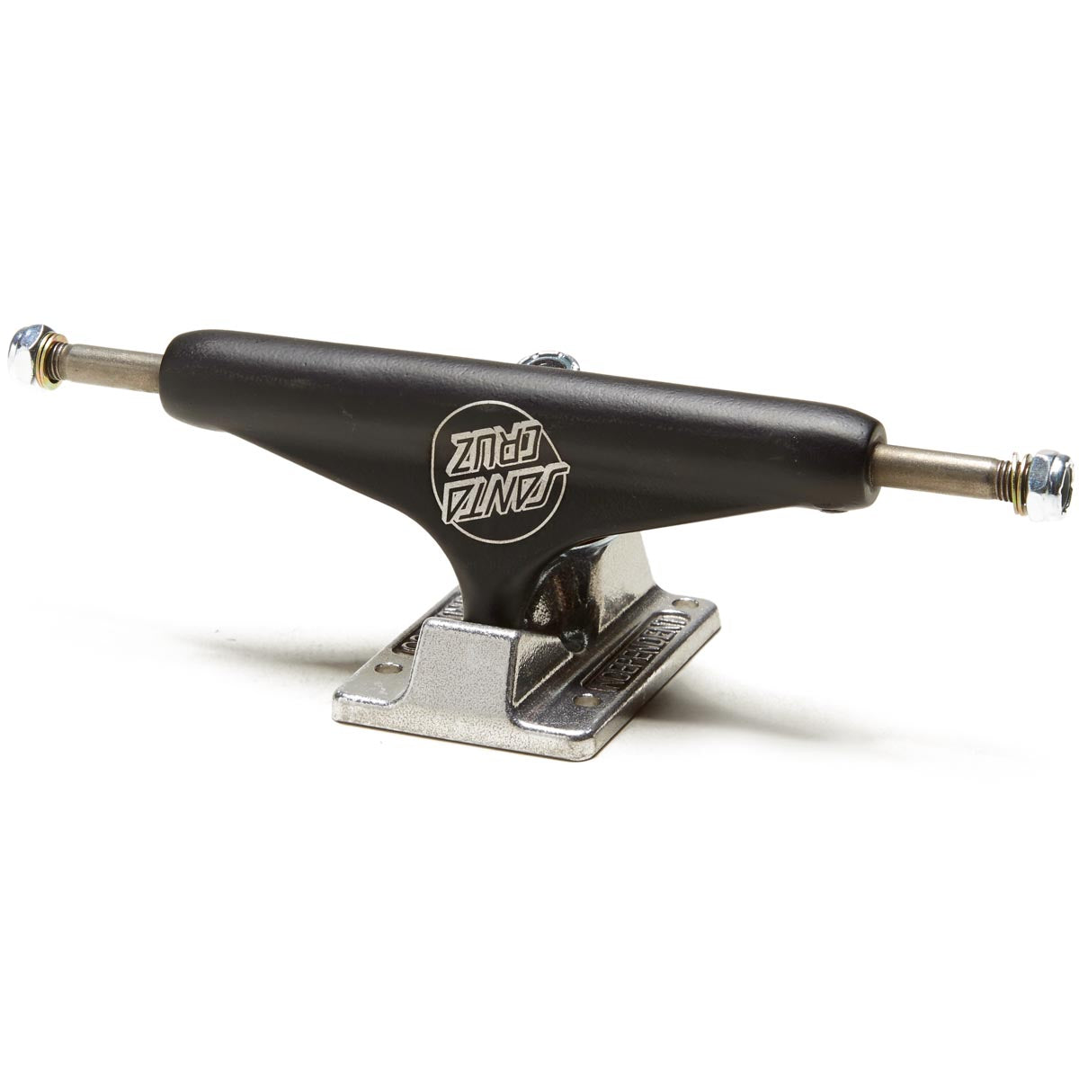 Independent x Santa Cruz Stage 11 Standard Skateboard Trucks - Black/Silver - 144mm image 1