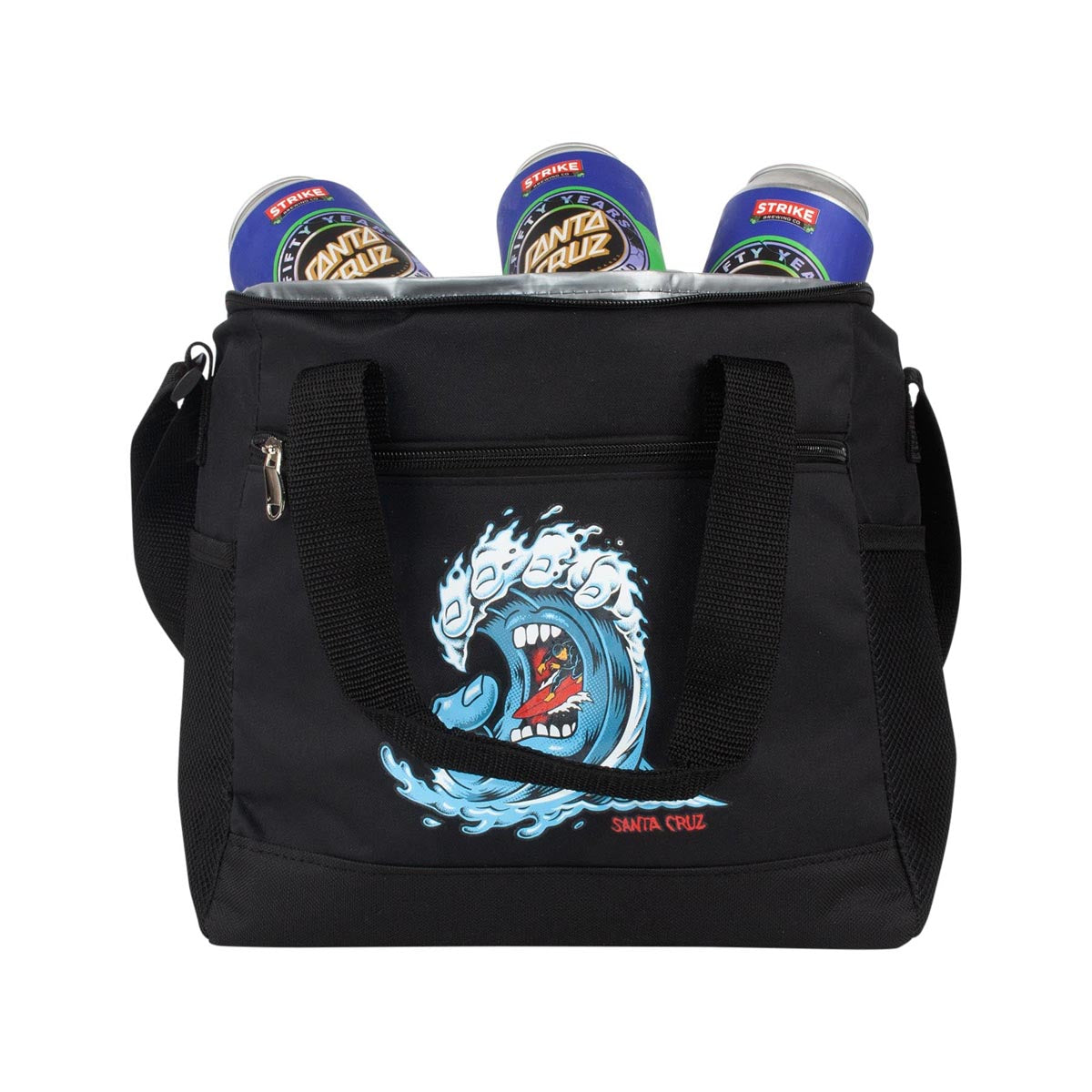 Santa Cruz Screaming Wave Hand Cooler - Black image 4