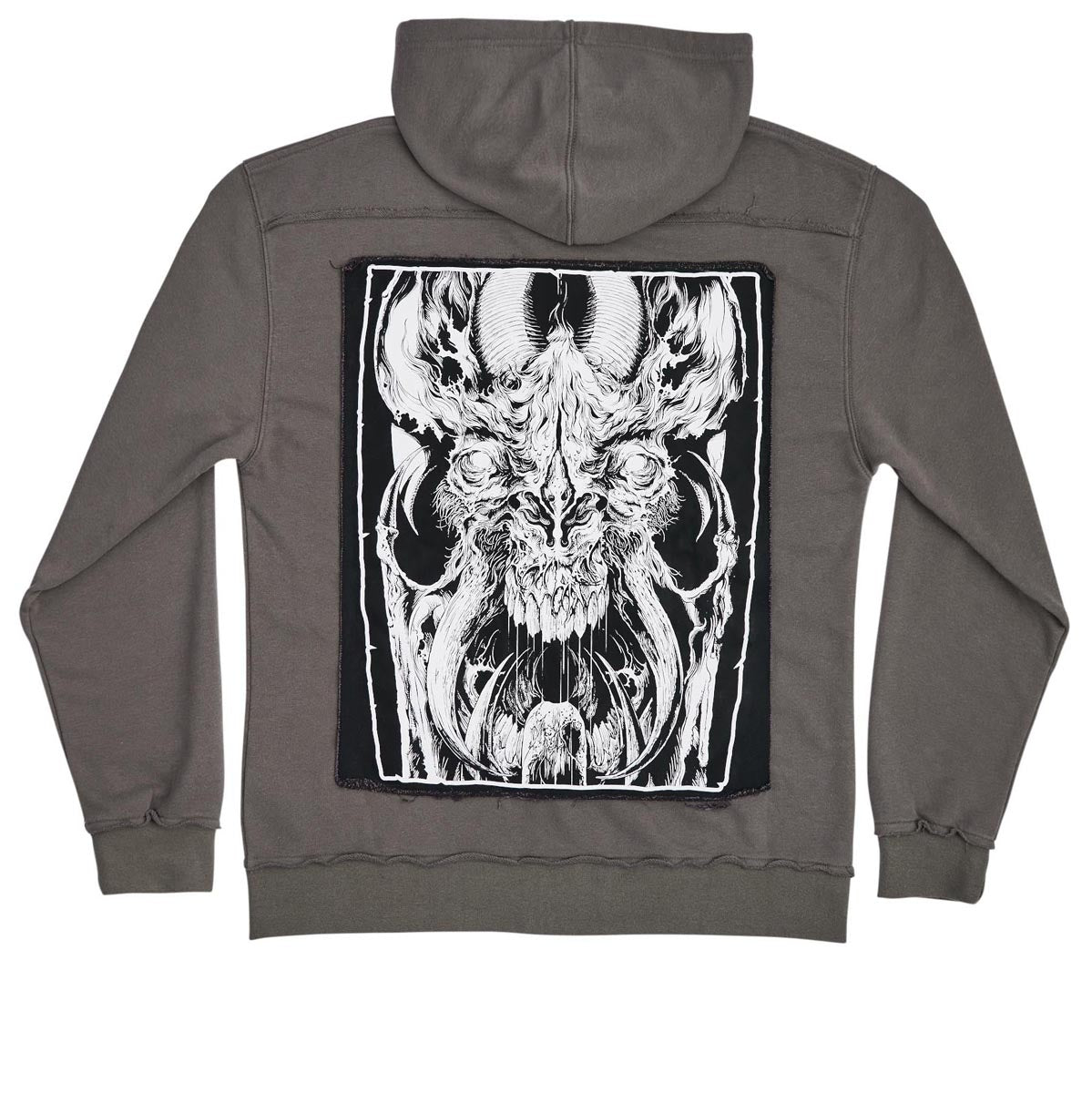 Santa Cruz Winkowski Primeval Zip Up Hoodie - Cement image 1