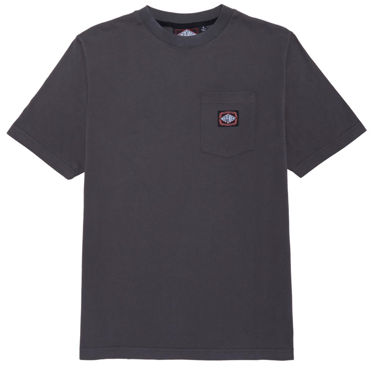 Independent Summit Scroll Pocket T-Shirt - Cement image 1