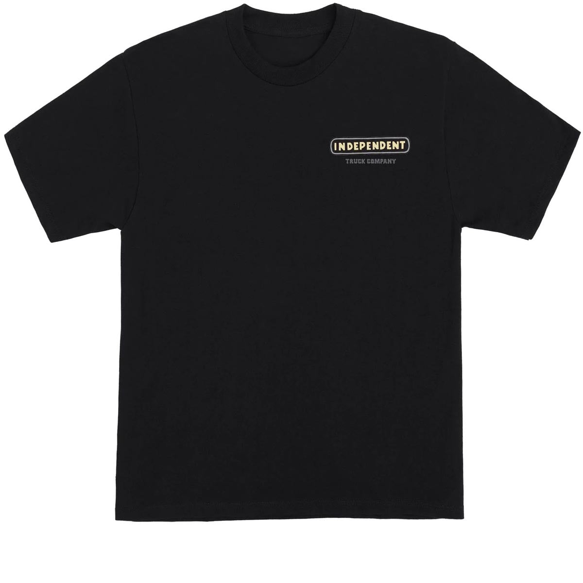 Independent ITC Stained T-Shirt - Black image 1