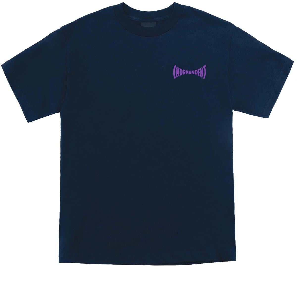 Independent Spanning Chest T-Shirt - Navy image 1