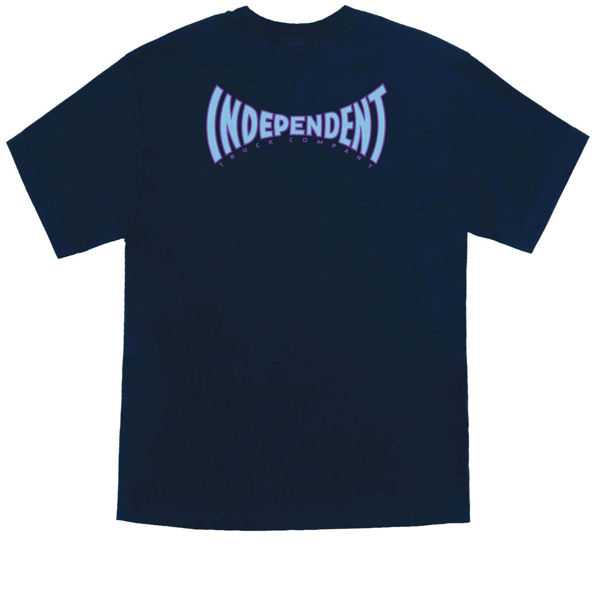 Independent Spanning Chest T-Shirt - Navy image 2