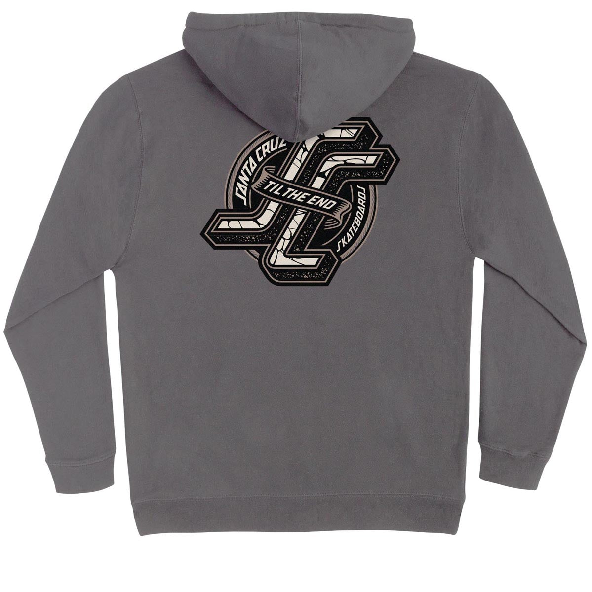 Santa Cruz OG TTE Hoodie - Charcoal image 2