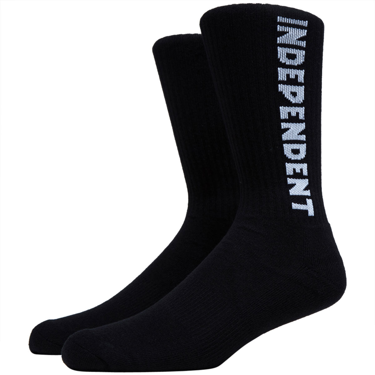 Independent Baseline Mid Crew Socks - Black image 1