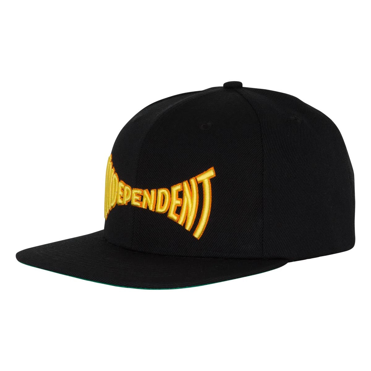 Independent Spanning Snapback Structured Hat - Black image 1