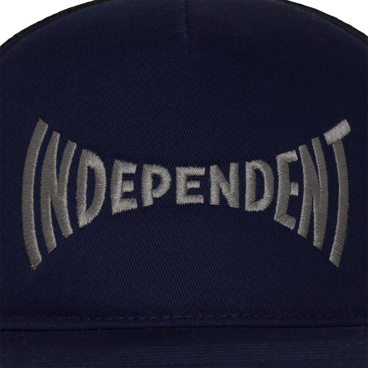 Independent Span Mesh Trucker Hat - Navy/Black image 4