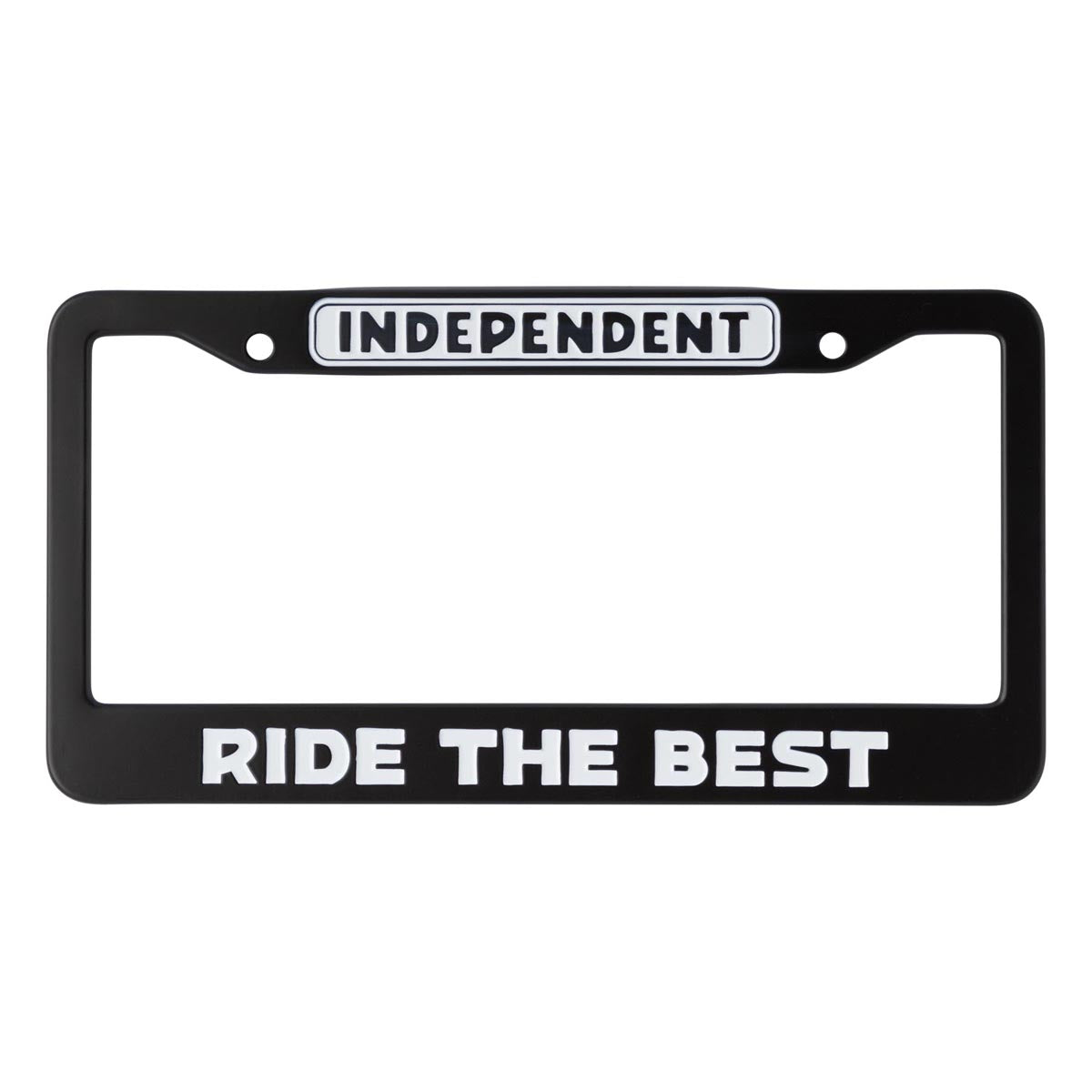 Independent Bar Logo License Plate Frame Accessories - Black image 1