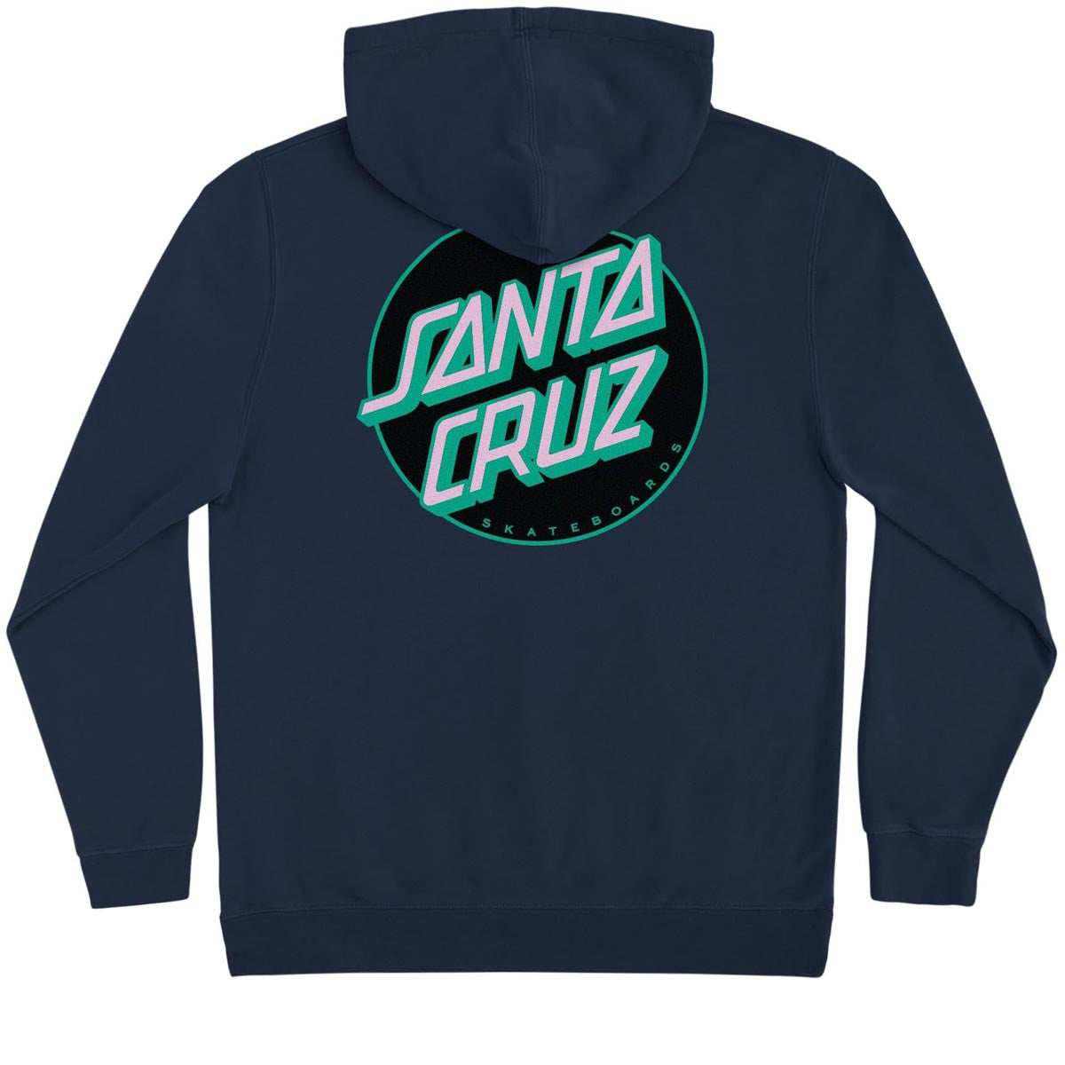 Santa Cruz Other Dot Hoodie - Slate Blue/Black/Teal image 2