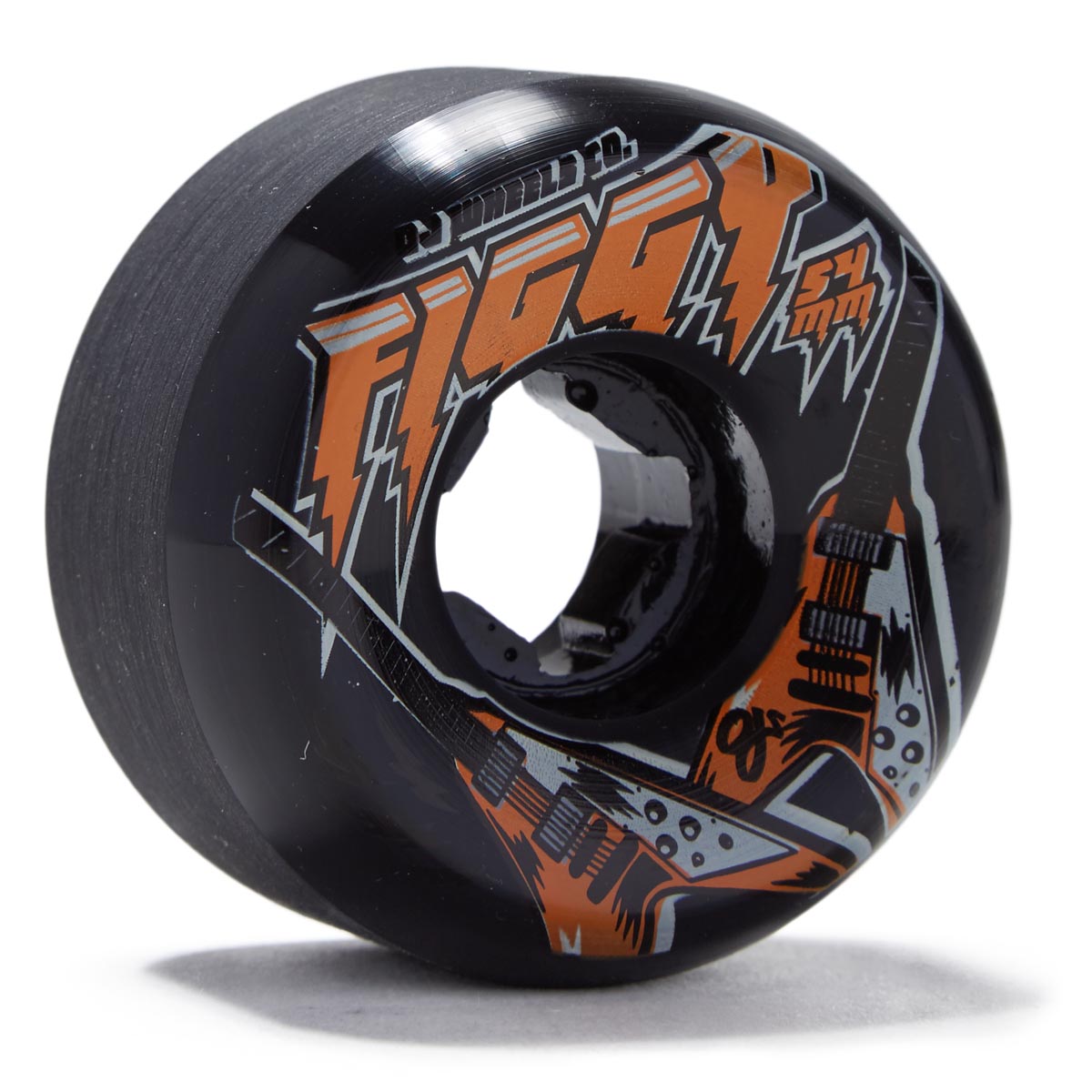 OJ Figgy Flying V Mini Combos 99a Skateboard Wheels - Black - 54mm image 1