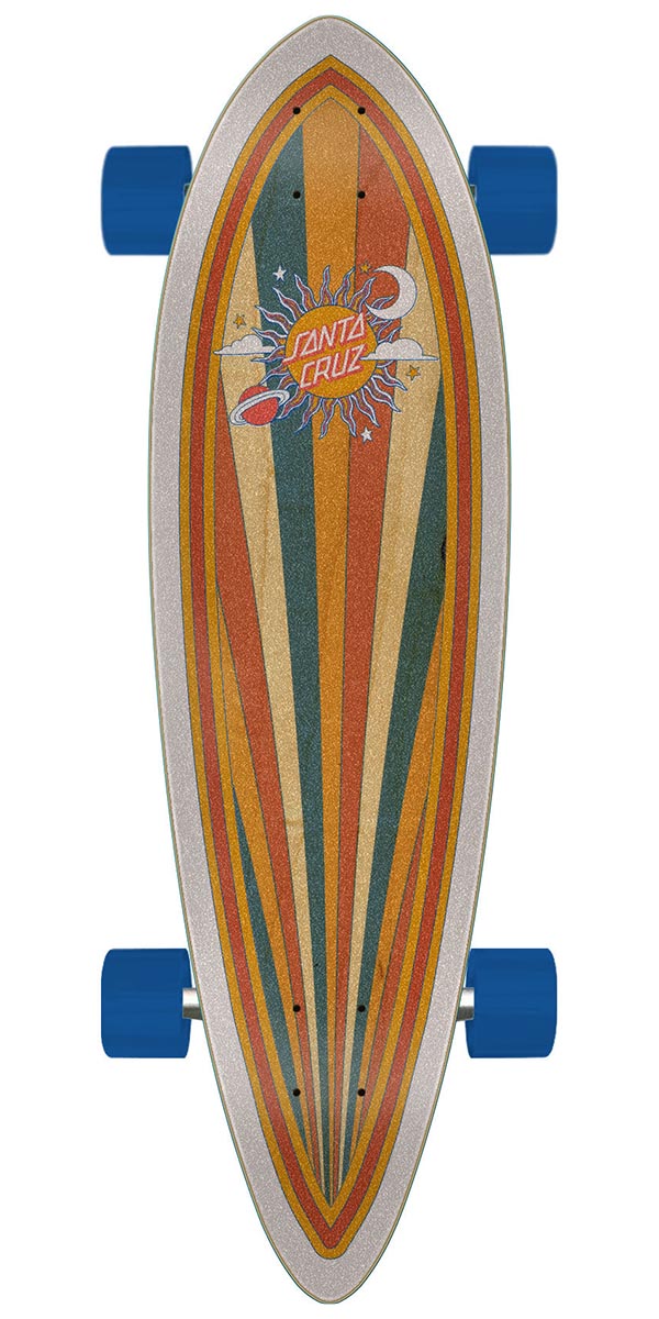 Santa Cruz Foxy Sun Pintail Pre-Built Longboard Complete image 2