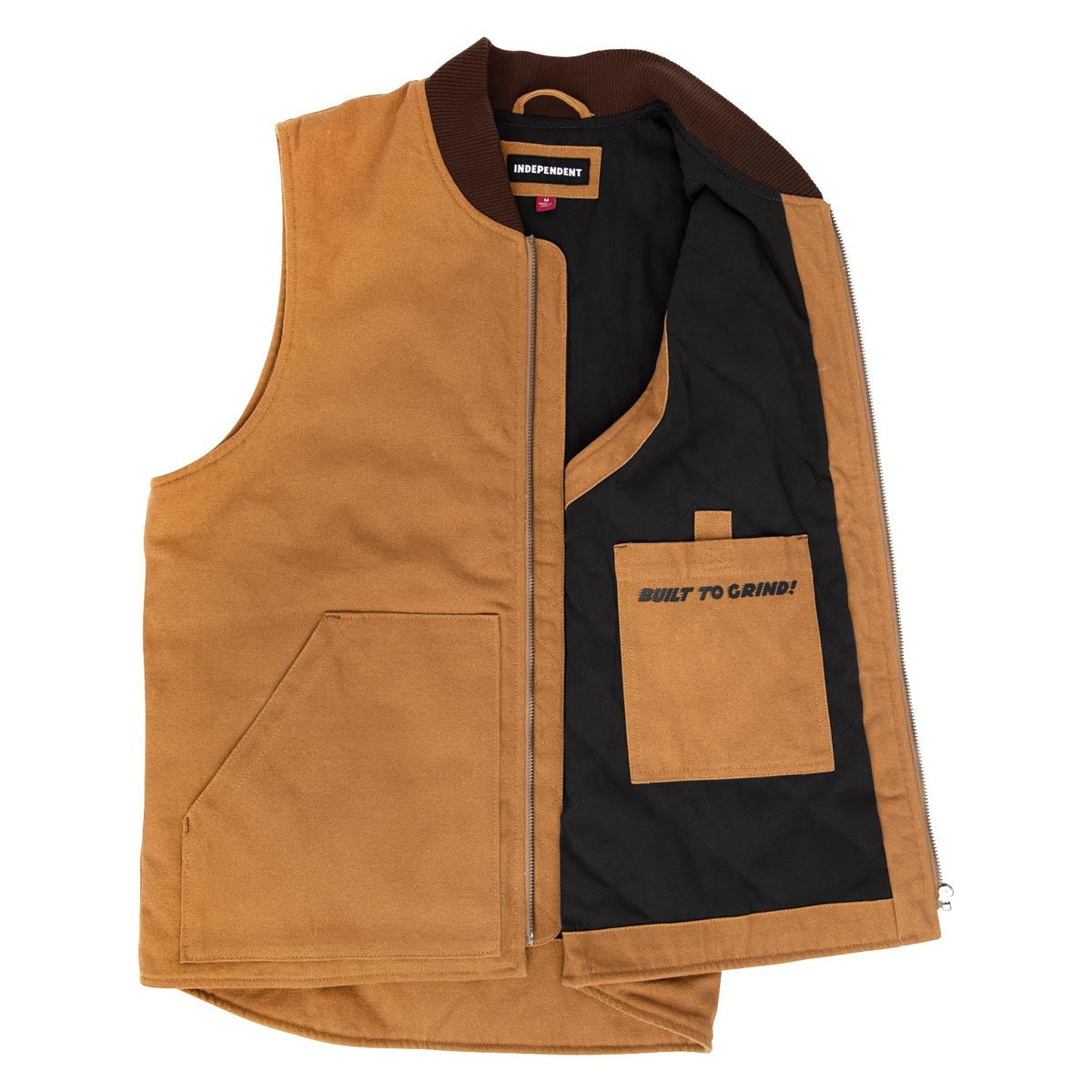 Independent Figueroa Work Vest Jacket - Maple image 3