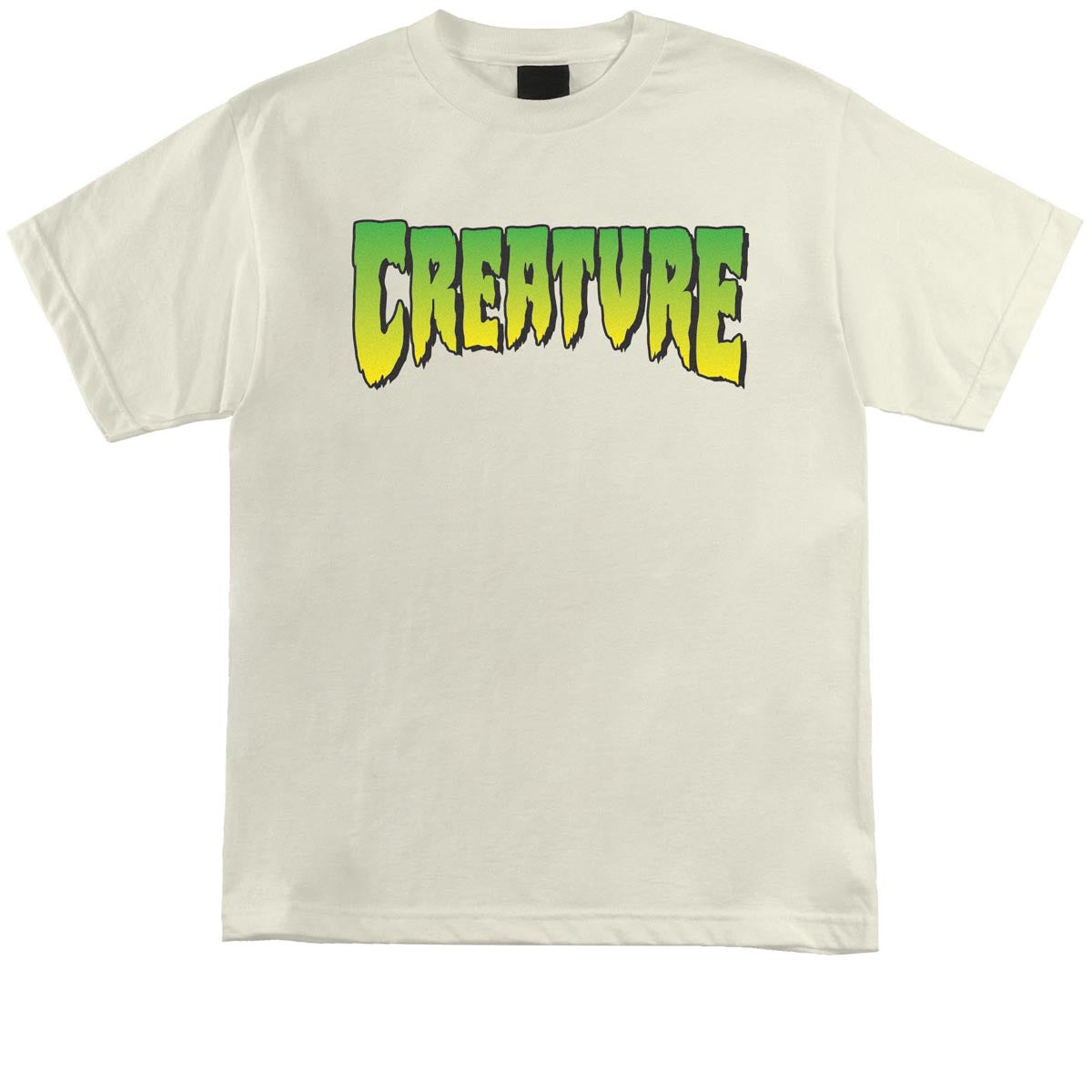 Creature Logo T-Shirt - Cream image 1