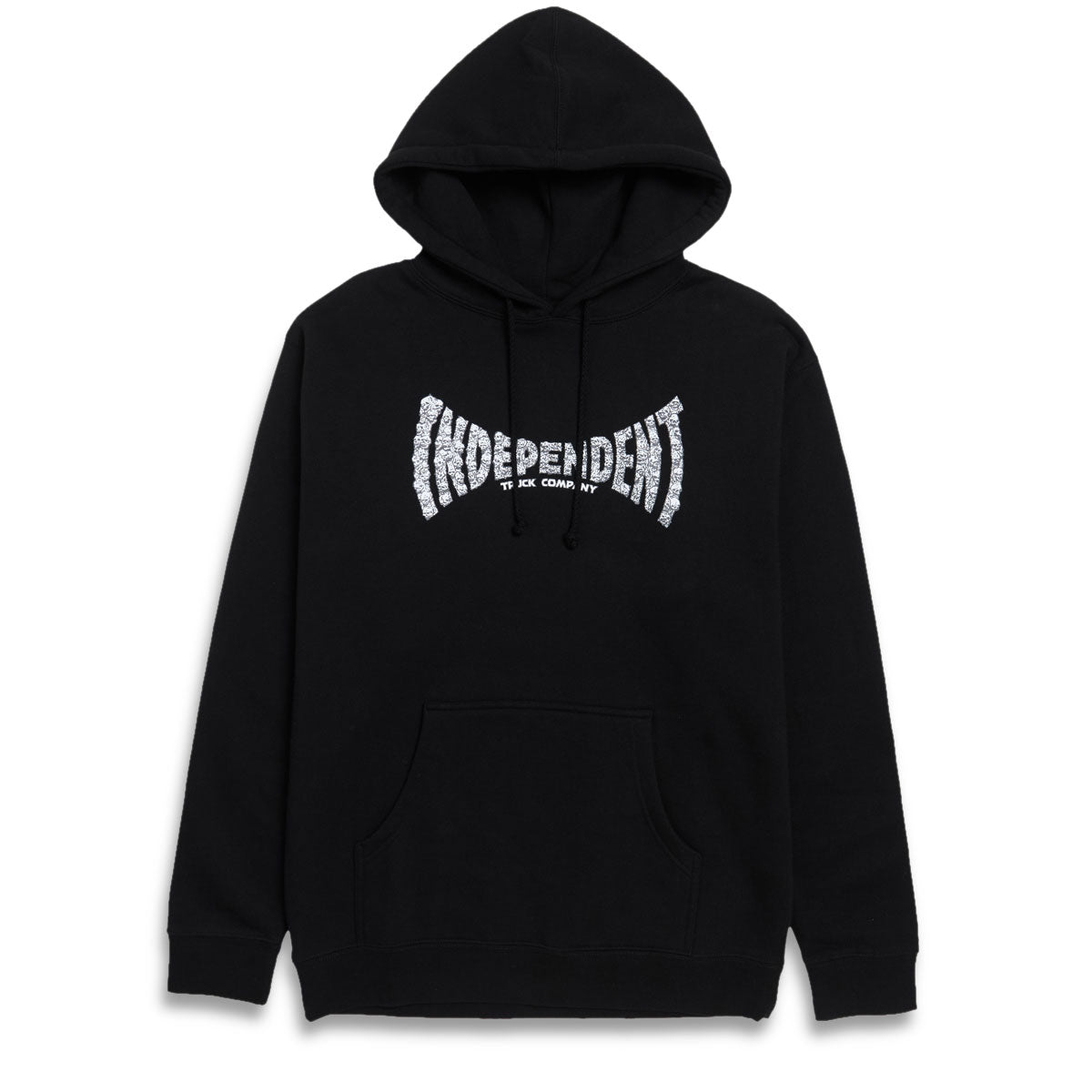 Independent Skull Span Hoodie - Black image 1