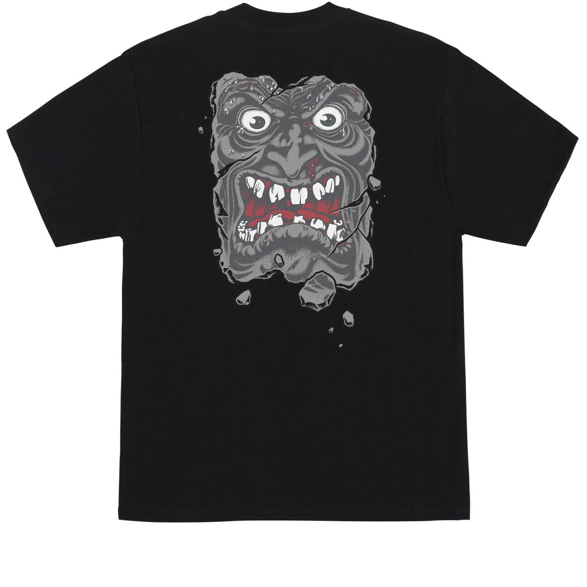 Santa Cruz Roskopp Destruct Face T-Shirt - Black image 1