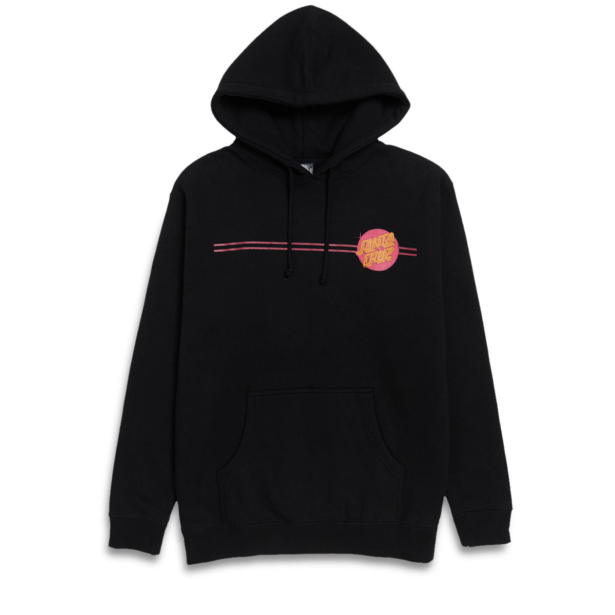 Santa Cruz Scrawl Brick Dot Hoodie - Black image 1