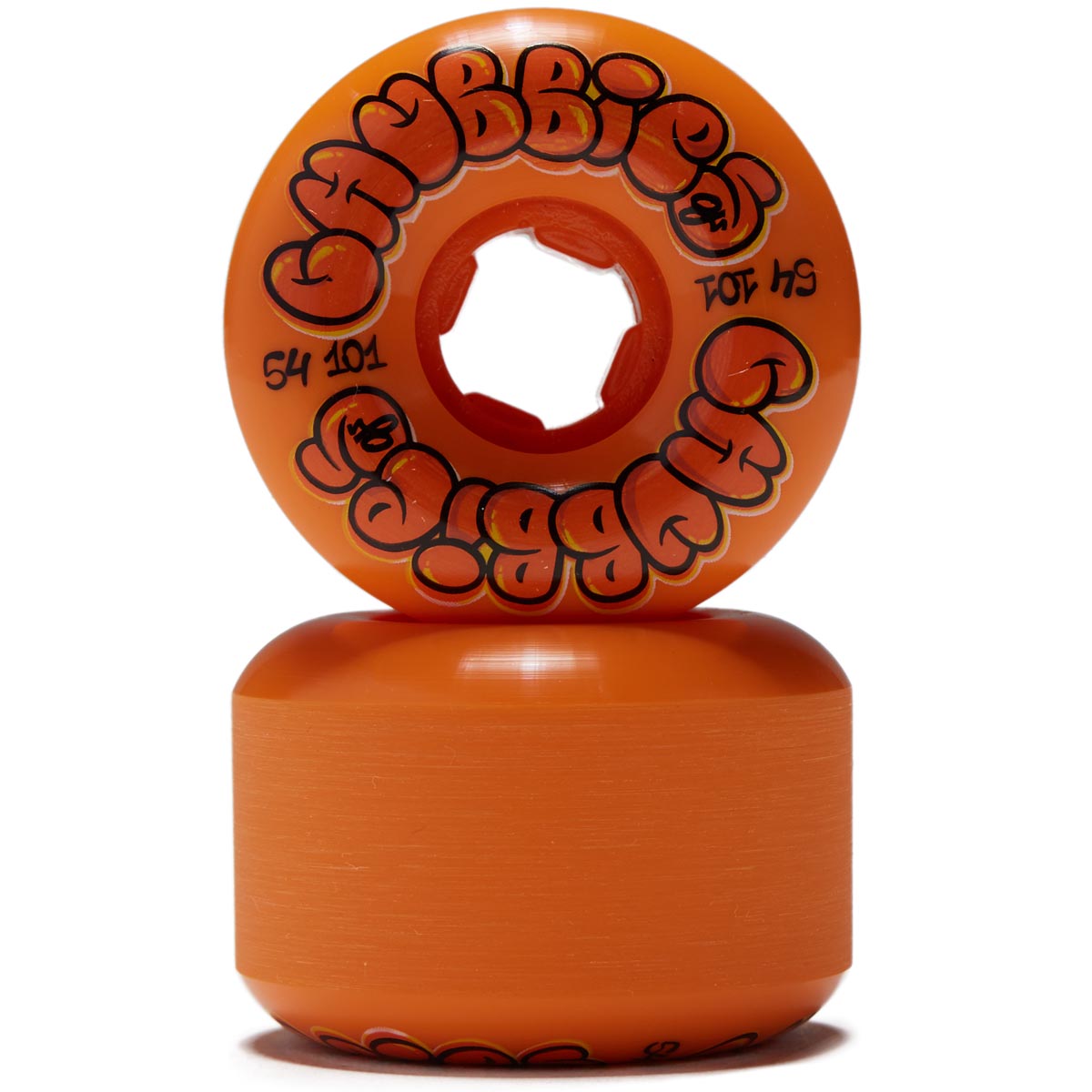 OJ Throw Ups Chubbies 101a Skateboard Wheels - Citrus - 54mm image 2