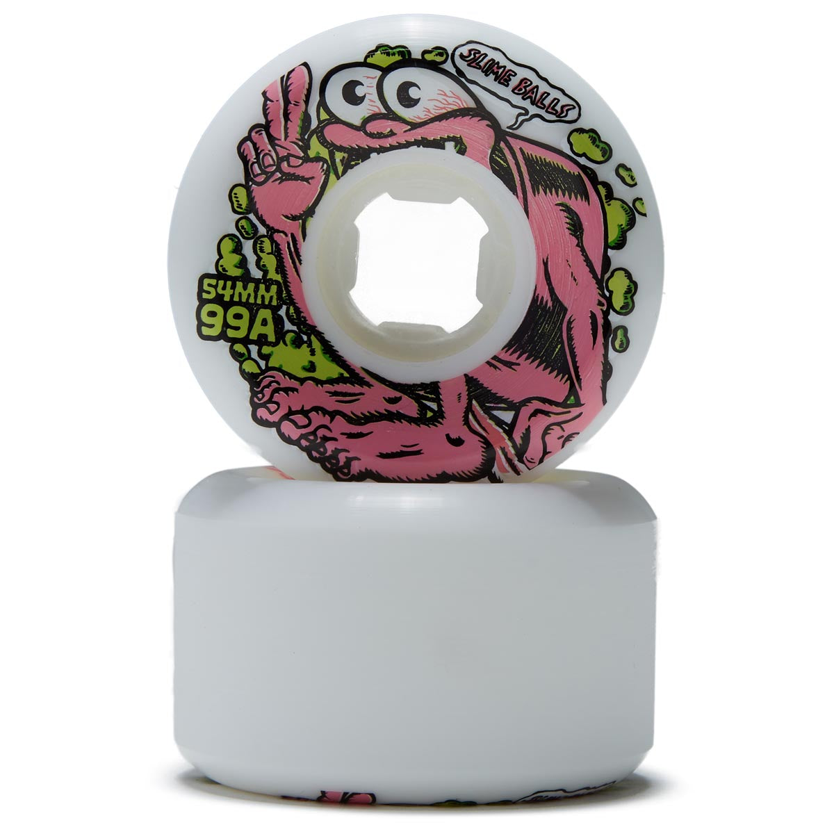 Slime Balls Slime Gremmie Vomit Mini 99a Skateboard Wheels - 54mm image 2