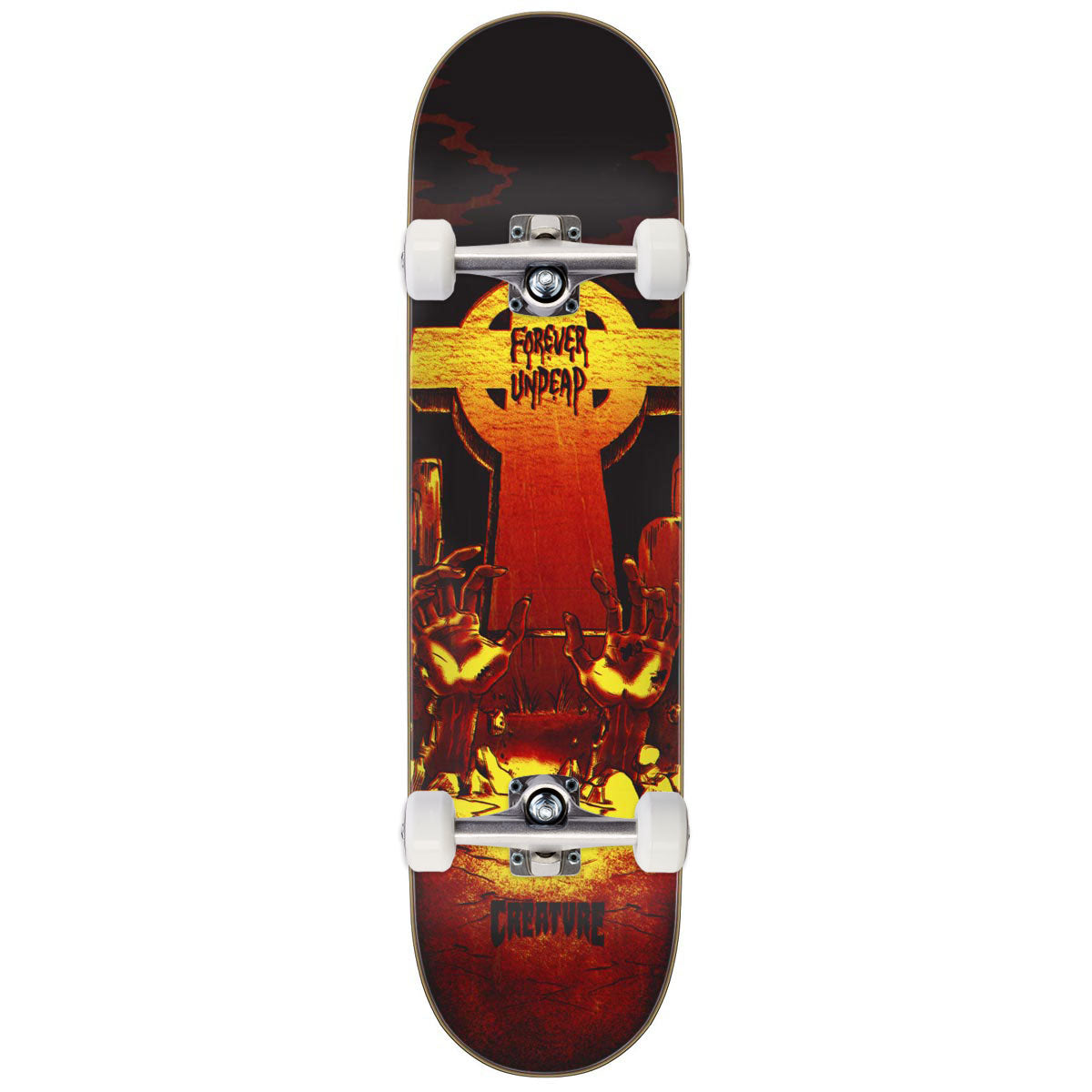 Creature Forever Undead 7 Ply Birch Skateboard Complete - 8.125