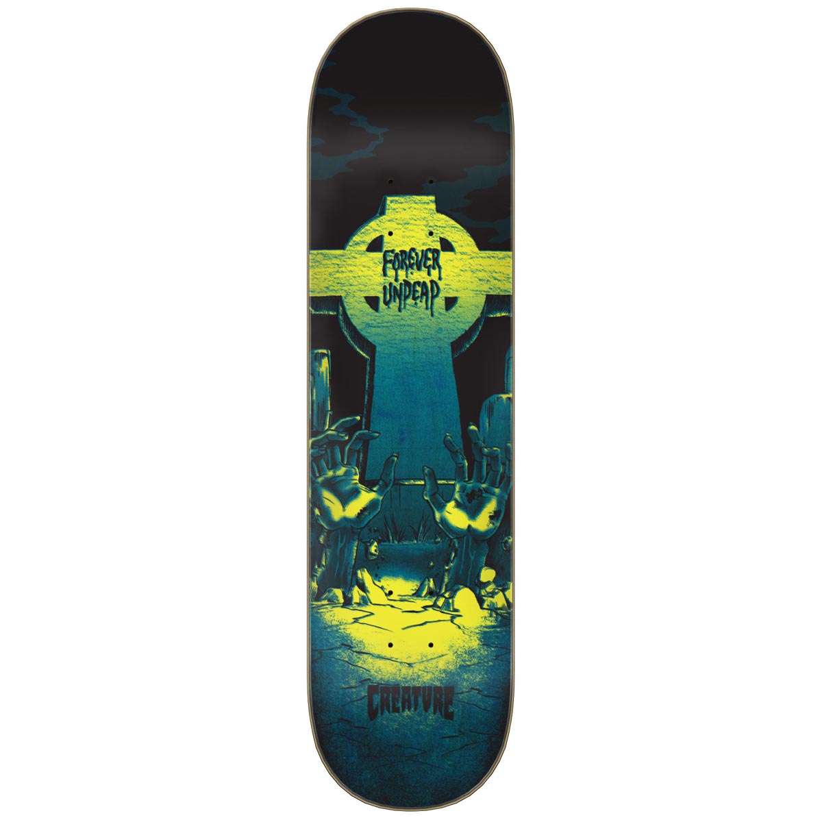 Creature Forever Undead 7 Ply Birch Skateboard Deck - 8.00