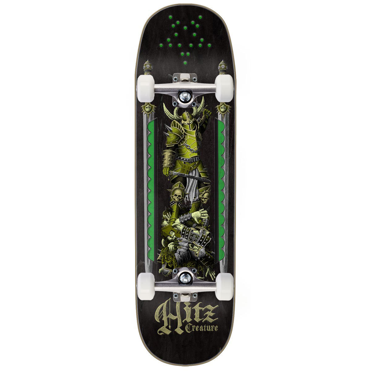 Creature Hitz Serrator Skateboard Complete - 9.00