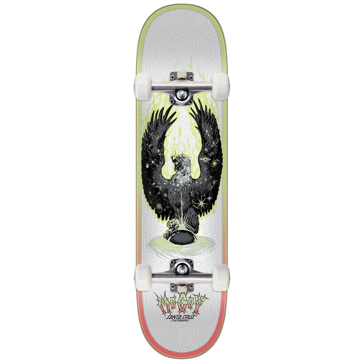 Santa Cruz McCoy Elite Eagle VX Skateboard Complete - 8.00