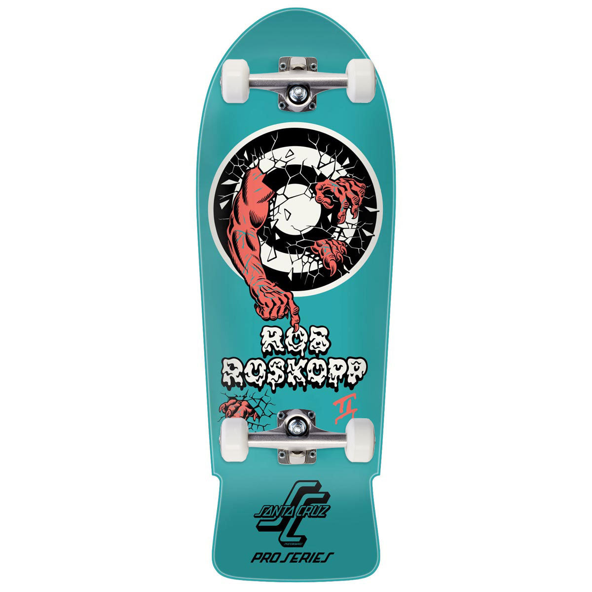 Santa Cruz Roskopp Two Reissue Skateboard Complete - 9.63