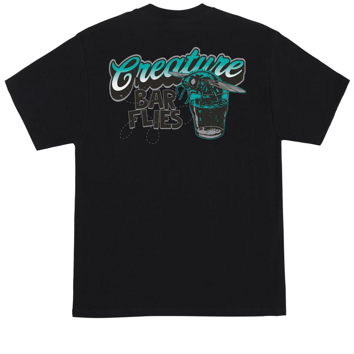 Creature Barfly T-Shirt - Black image 1